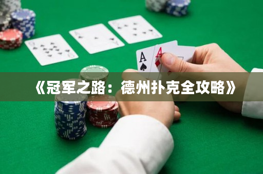 《冠軍之路：德州撲克全攻略》