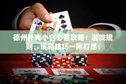 德州撲克小白必備攻略：游戲規則、策略技巧一網打盡！