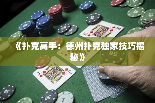 《撲克高手：德州撲克獨家技巧揭秘》