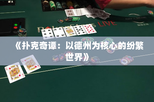 《撲克奇譚：以德州為核心的紛繁世界》