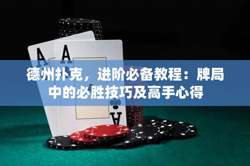 德州撲克，進(jìn)階必備教程：牌局中的必勝技巧及高手心得