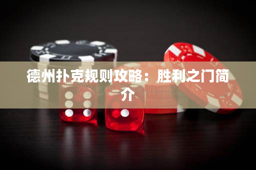 德州撲克規(guī)則攻略：勝利之門簡介