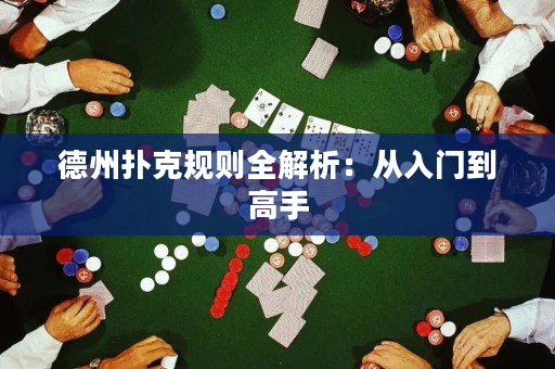 德州撲克規則全解析：從入門到高手