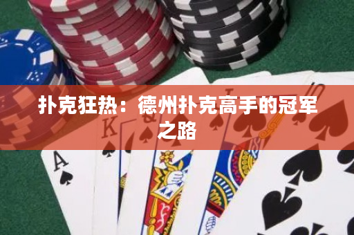 撲克狂熱：德州撲克高手的冠軍之路