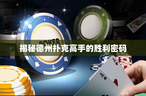 揭秘德州撲克高手的勝利密碼