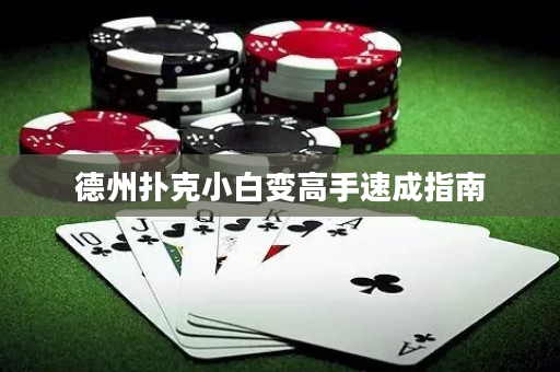 德州撲克小白變高手速成指南
