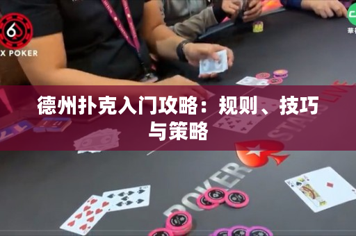 德州撲克入門攻略：規則、技巧與策略