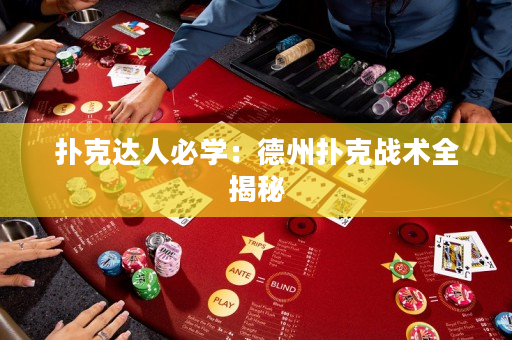 撲克達人必學：德州撲克戰術全揭秘