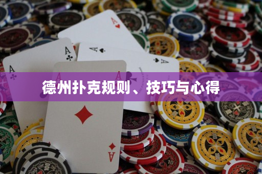 德州撲克規(guī)則、技巧與心得
