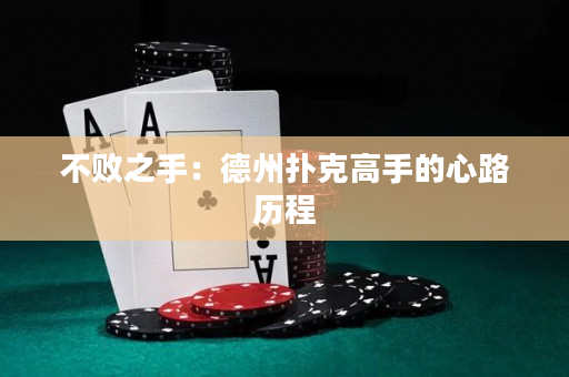 不敗之手：德州撲克高手的心路歷程