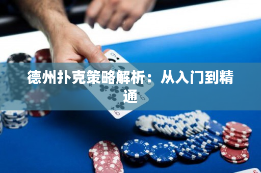 德州撲克策略解析：從入門到精通