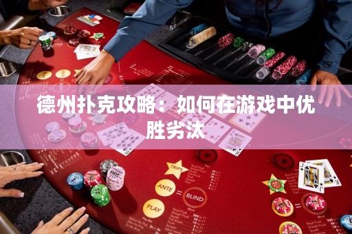 德州撲克攻略：如何在游戲中優勝劣汰
