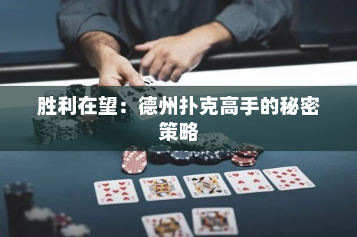 勝利在望：德州撲克高手的秘密策略