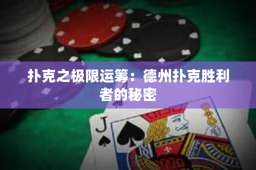 撲克之極限運籌：德州撲克勝利者的秘密