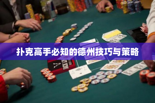 撲克高手必知的德州技巧與策略