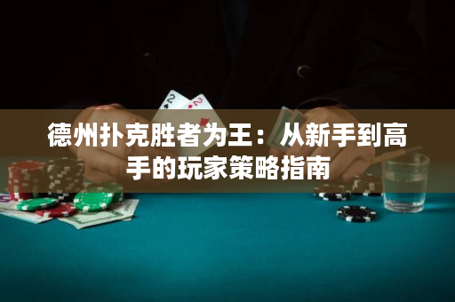 德州撲克勝者為王：從新手到高手的玩家策略指南