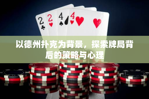 以德州撲克為背景，探索牌局背后的策略與心理