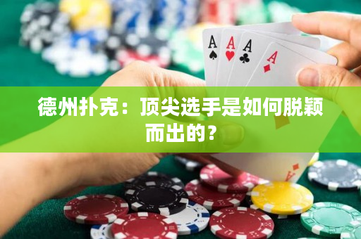 德州撲克：頂尖選手是如何脫穎而出的？