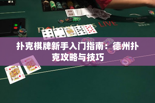 撲克棋牌新手入門指南：德州撲克攻略與技巧