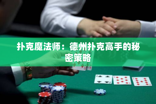撲克魔法師：德州撲克高手的秘密策略
