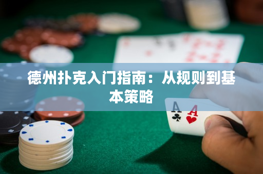 德州撲克入門指南：從規則到基本策略
