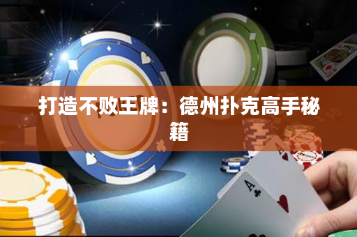 打造不敗王牌：德州撲克高手秘籍