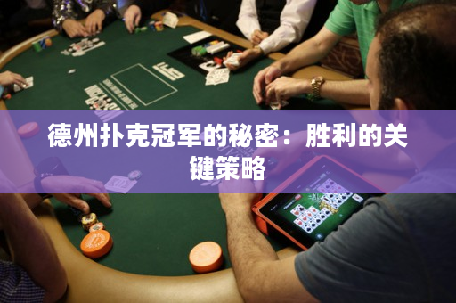 德州撲克冠軍的秘密：勝利的關(guān)鍵策略