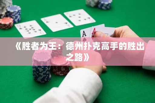 《勝者為王：德州撲克高手的勝出之路》