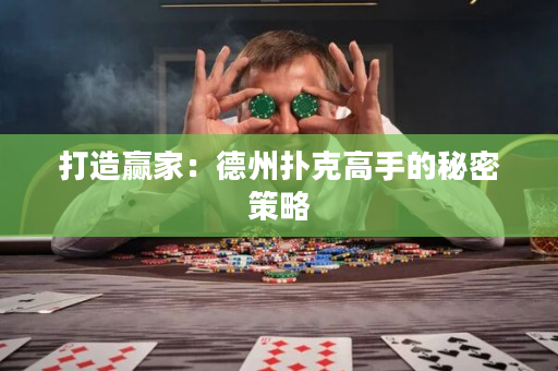 打造贏家：德州撲克高手的秘密策略
