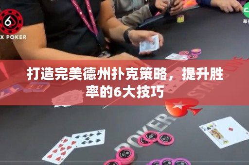 打造完美德州撲克策略，提升勝率的6大技巧