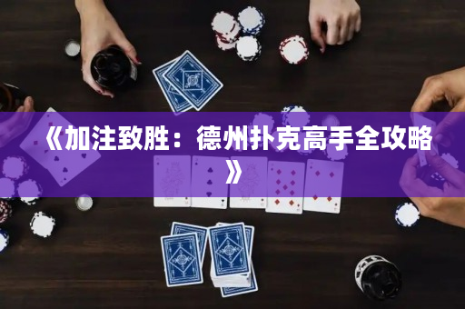 《加注致勝：德州撲克高手全攻略》