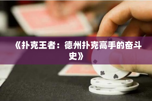 《撲克王者：德州撲克高手的奮斗史》