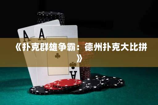 《撲克群雄爭(zhēng)霸：德州撲克大比拼》