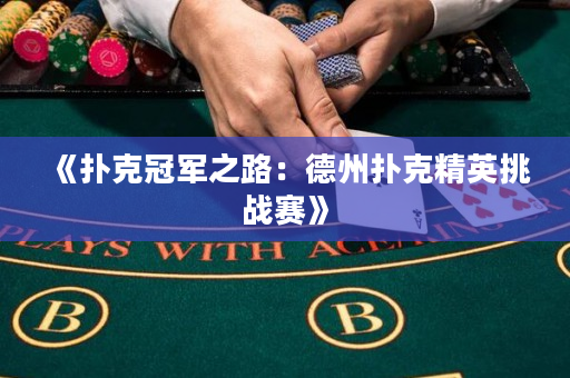 《撲克冠軍之路：德州撲克精英挑戰賽》
