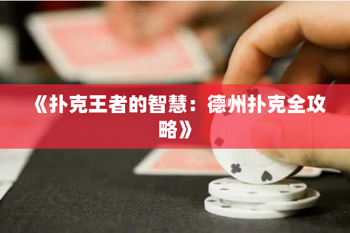 《撲克王者的智慧：德州撲克全攻略》