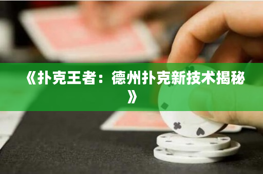 《撲克王者：德州撲克新技術揭秘》