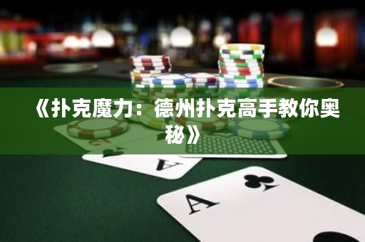 《撲克魔力：德州撲克高手教你奧秘》