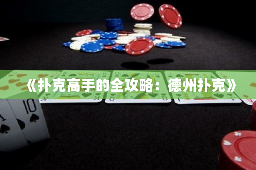 《撲克高手的全攻略：德州撲克》