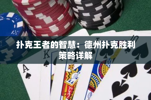 撲克王者的智慧：德州撲克勝利策略詳解