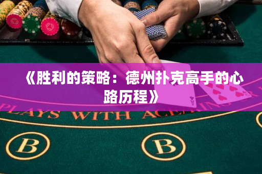 《勝利的策略：德州撲克高手的心路歷程》