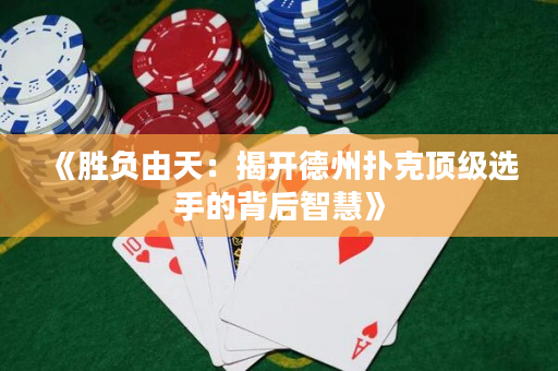 《勝負由天：揭開德州撲克頂級選手的背后智慧》