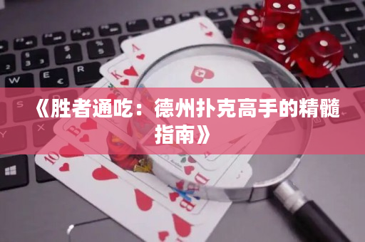 《勝者通吃：德州撲克高手的精髓指南》
