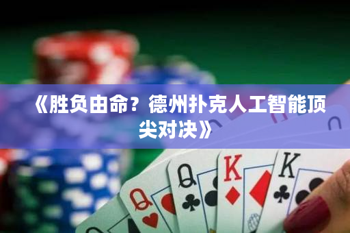 《勝負(fù)由命？德州撲克人工智能頂尖對(duì)決》